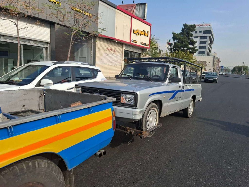 امداد به وانت در زنجان