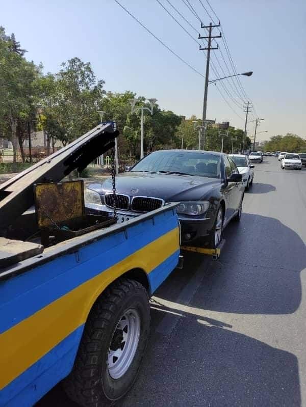 امداد خودرو برای بی ام و در زنجان