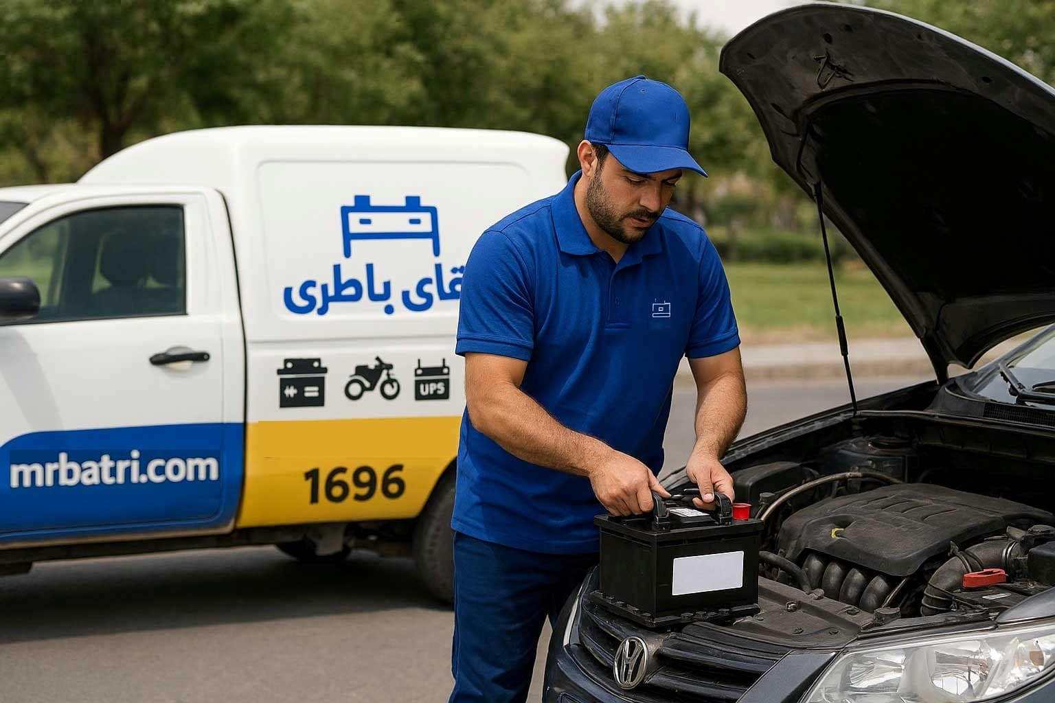 آقای باطری از تهران تا زنجان
